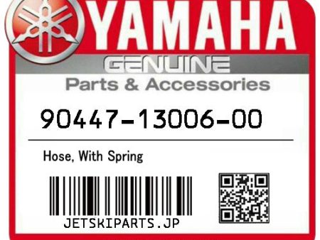 YAMAHA OEM HOSE, WITH SPRING New #90447-13006-00 Supply